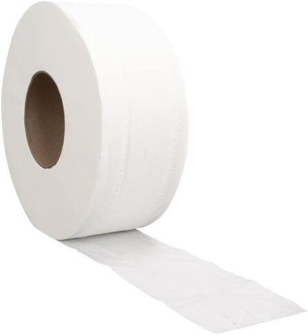 Sofidel Right Choice White 2 Ply Jumbo Roll Towel Toilet Tissue, 9 x 700 Feet - 12 per case. in Saudi Arabia