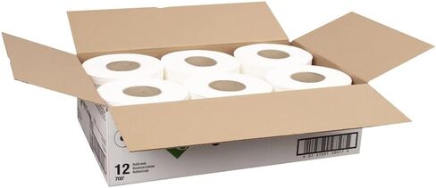 Sofidel Right Choice White 2 Ply Jumbo Roll Towel Toilet Tissue, 9 x 700 Feet - 12 per case. in Saudi Arabia