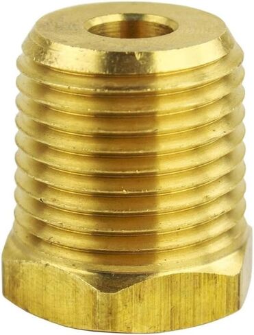 28106 تركيب مخفض الضاغط - لأجزاء نظام أنابيب الهواء المضغوط 28106-3 عبوات - محول مخفضات الخيوط - 1/2 بوصة MNPT × 1/4 بوصة FNPT البطانات النحاسية الصلبة 1200 رطل لكل بوصة مربعة 3 عبوات شديدة التحمل in Kuwait