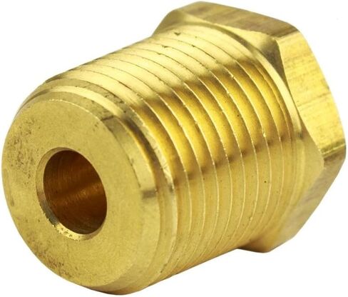 28106 تركيب مخفض الضاغط - لأجزاء نظام أنابيب الهواء المضغوط 28106-3 عبوات - محول مخفضات الخيوط - 1/2 بوصة MNPT × 1/4 بوصة FNPT البطانات النحاسية الصلبة 1200 رطل لكل بوصة مربعة 3 عبوات شديدة التحمل in Kuwait