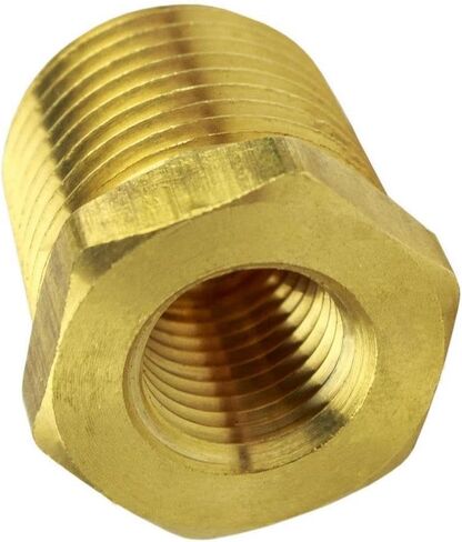 28106 تركيب مخفض الضاغط - لأجزاء نظام أنابيب الهواء المضغوط 28106-3 عبوات - محول مخفضات الخيوط - 1/2 بوصة MNPT × 1/4 بوصة FNPT البطانات النحاسية الصلبة 1200 رطل لكل بوصة مربعة 3 عبوات شديدة التحمل in Kuwait