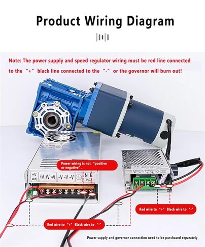 120W NMRV40 DC Geared Turbo Motor 12V 24V Two-Stage Geared Motor with Dual Output Shaft CW CCW with Self-Locking Function(1RPM,24V) in Saudi Arabia