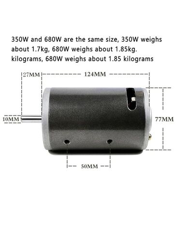 220V High Power 280W DC Motor Low Noise Double Ball Bearing Motor Spindle Lathe Buddha Bead Machine in Kuwait