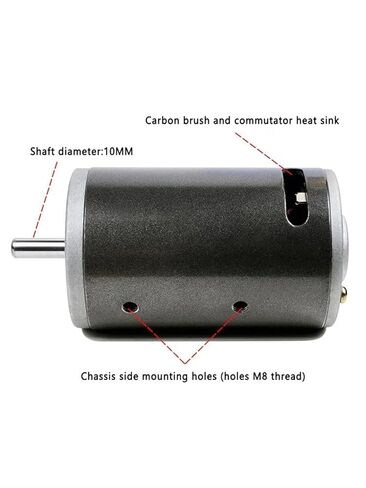 220V High Power 280W DC Motor Low Noise Double Ball Bearing Motor Spindle Lathe Buddha Bead Machine in Kuwait