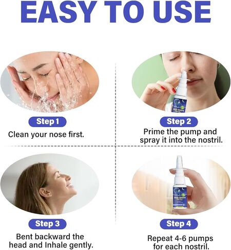 Anti Snoring Spray, Fast Helps Open The Throat & Air Passage While Sleeping, Effective Snoring Solution for Better Breathing Comfort in Kuwait