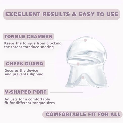 حل الشخير - أجهزة مكافحة الشخير، 2 عبوة جهاز سدادة الشخير للرجال والنساء - H89 in Kuwait