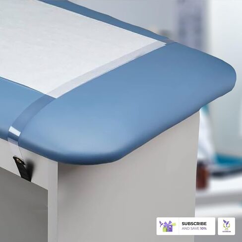 Dukal Table Paper Dispenser. Reusable Table Paper Holder for 18" or 21" Paper Polls. Massage Table Paper Roll Holder. Massage Bed Paper Roll Holder. Easily attaches. in Saudi Arabia
