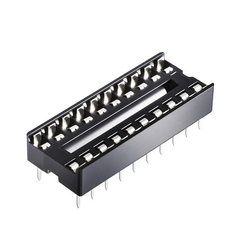 4 قطعة 40 دبوس IC المقبس، 2.54 مللي متر الملعب دبابيس لحام DIP IC رقاقة محول مأخذ التوصيل لتصميم لوحة دارات مطبوعة ، مشروع اللوح in Saudi Arabia