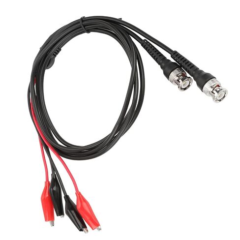 2pcs P1011 BNC Q9 to Crocodile Clip Oscilloscope Test Probe Cable 50Ω Coaxial for Measurement Instruments in Kuwait