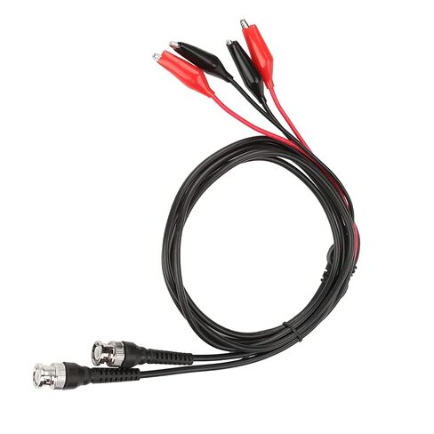 2pcs P1011 BNC Q9 to Crocodile Clip Oscilloscope Test Probe Cable 50Ω Coaxial for Measurement Instruments in Kuwait