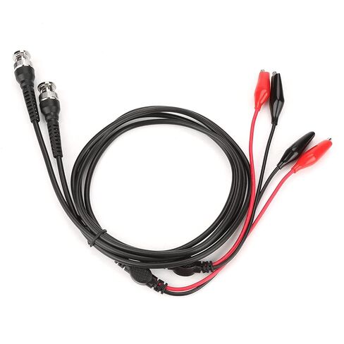 2pcs P1011 BNC Q9 to Crocodile Clip Oscilloscope Test Probe Cable 50Ω Coaxial for Measurement Instruments in Kuwait