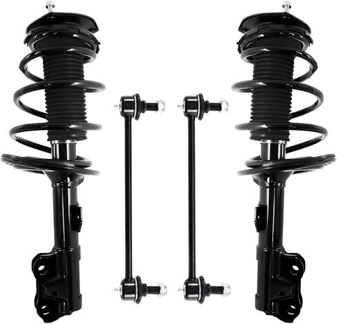 Detroit Axle - 6.2L Front Struts Sway Bars for 2010 2011 2012 Chevrolet Camaro, Struts with Coil Spring Assembly Sway Bar End Links Replacement Suspension Kit in Saudi Arabia