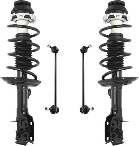 Detroit Axle - 6.2L Front Struts Sway Bars for 2010 2011 2012 Chevrolet Camaro, Struts with Coil Spring Assembly Sway Bar End Links Replacement Suspension Kit in Saudi Arabia