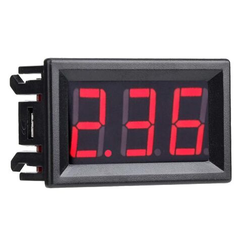 YWBL-WH 0.56 Inch DC Current Meter, Mini Portable Design, 0-10A Amperes for Automotive Use and DIY Projects (Font Backlight Green) in Saudi Arabia