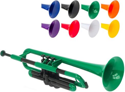 pTrumpet PTRUMPET1G Plastic Trumpet, Green in Saudi Arabia