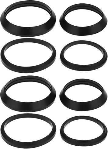 SING F LTD 8Pcs Trap Inlet Outlet Rubber Washer Mixed Pack,1 1/4 and 1 1/2 Washers for Basin, Bath, Kitchen Sink Plumbing Seals in Saudi Arabia