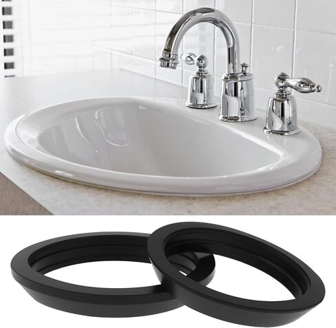 SING F LTD 8Pcs Trap Inlet Outlet Rubber Washer Mixed Pack,1 1/4 and 1 1/2 Washers for Basin, Bath, Kitchen Sink Plumbing Seals in Saudi Arabia