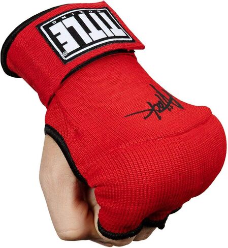 Title Boxing Attack Nitro Speed Wraps 2.0 - Boxing Wraps, Quick Wraps Boxing, Boxing Hand Wraps, Hand Wraps for Boxing Gloves, MMA Gloves, Wrist Wraps Boxing, Muay Thai Hand Wraps, Knuckle Protection in Saudi Arabia