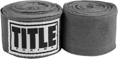 Title Boxing Elastic Mexican Hand Wrap, Grey, 180" in Kuwait