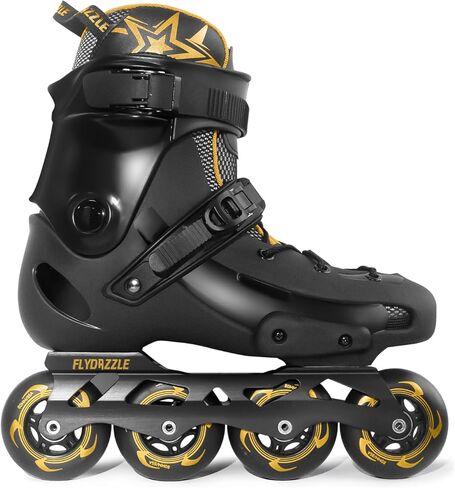 Men's Inline Skates for Urban Freeride Skating - ABEC-9 Bearings, High-Impact PP Shell Ankle Support, All-Weather Buckle in Saudi Arabia