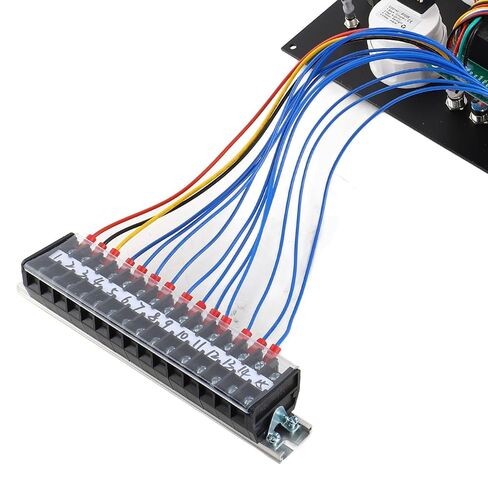 5 Gauge Set Instrument Panel 12V 7 Colors Oil Temperature Oil Pressure Voltage Display for Marine Boat Can Holders 3 4 in a Can Holders 3 4 in and The Be Accommodate Between in Saudi Arabia