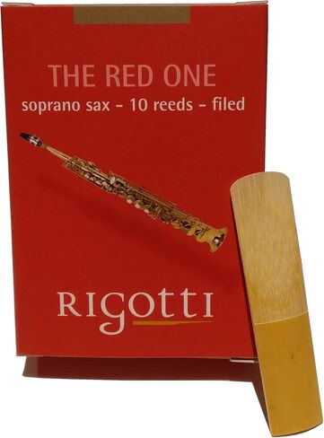 Rigotti RG.CSS Gold Classic Soprano Saxophone Reeds - 2.5 Strong (10-pack) in Kuwait