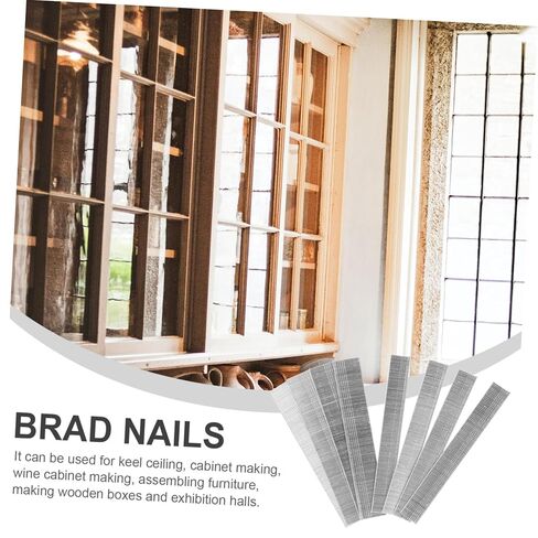 8000pcs Galvanized Finish Nails for Woodworking Each of Corrosion Resistant Nails for Carpentry Furniture and DIY Projects in Saudi Arabia