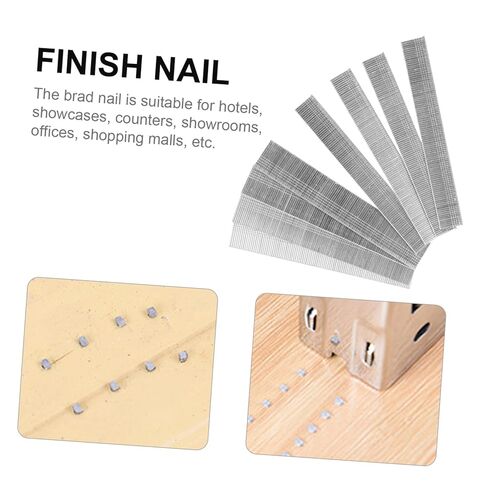 8000pcs Galvanized Finish Nails for Woodworking Each of Corrosion Resistant Nails for Carpentry Furniture and DIY Projects in Saudi Arabia