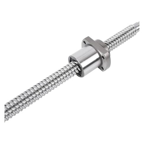 Ball Screw, end Processing with SFE2525 Lead 25mm Ball nut end Machine + 100mm-550mm Length(550mm) in Saudi Arabia