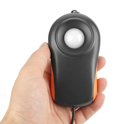 LX1010BS Digital Luxmeter, Illuminometer Meter with LCD Display, 3 12/ Digits 18mm Screen for Accurate Illumination Measurement, 1 100000Lux, Range for Factory, School, Laborato in Kuwait