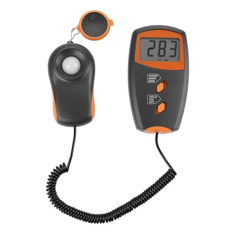 LX1010BS Digital Luxmeter, Illuminometer Meter with LCD Display, 3 12/ Digits 18mm Screen for Accurate Illumination Measurement, 1 100000Lux, Range for Factory, School, Laborato in Kuwait