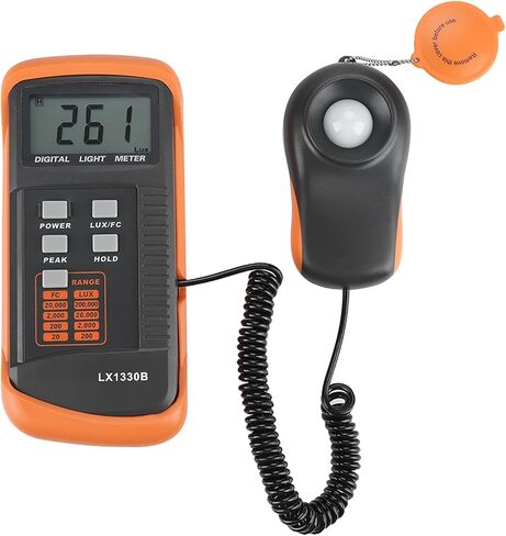 Illuminometer Rapid Response Digital Luxmeter with Overrange Indication for Museum and Lamp Factory Test in Saudi Arabia