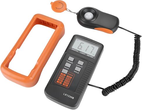 Illuminometer Rapid Response Digital Luxmeter with Overrange Indication for Museum and Lamp Factory Test in Saudi Arabia