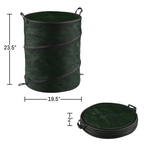 Pop Up Outdoor Garbage Can - Trash Cans for Yard Waste, Laundry, or Recycling - Camping Accessories in Saudi Arabia
