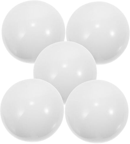 Vaguelly 5pcs Roulette Wheel Replacement Beads White Rotating Balls for Roulette Game for Tables Essential Game Accessory for Parties and Gatherings in Saudi Arabia