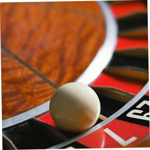 Vaguelly 5pcs Roulette Wheel Replacement Beads White Rotating Balls for Roulette Game for Tables Essential Game Accessory for Parties and Gatherings in Saudi Arabia