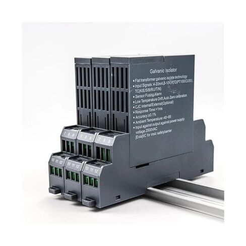 1pcs Analog 4-20ma Converter Signal Isolator 4-20ma Converter DC12-28V Power(0-20MA to 0-5V_1 in 2 Out) in Kuwait