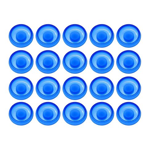 20 Pcs Overdenture Retention Caps 1.2 lbs(20 Pcs 1.2 lbs Blue) in Kuwait