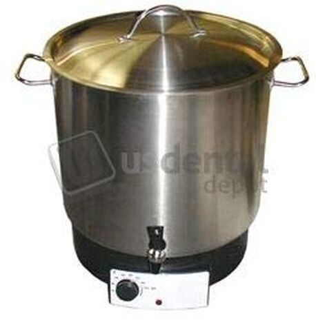 KEYSTONE - KEYSTONE Denture Curing Unit 110volts - Stainless Construction for Easy Cleaning and Anti - Corrosion - Can be Used for Both Boil Out and Curing - Thermostatic 34-1050159 Us Dental Depot in Kuwait