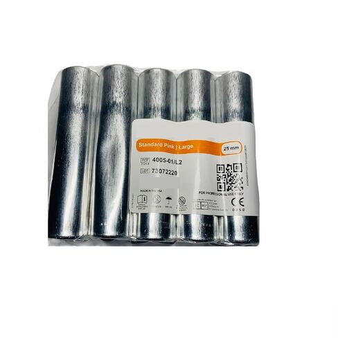 Dental 25 mm Thermoplastic Nylon Flexible Cartridges - Large Standard Pink #4005-01/L2 in Saudi Arabia