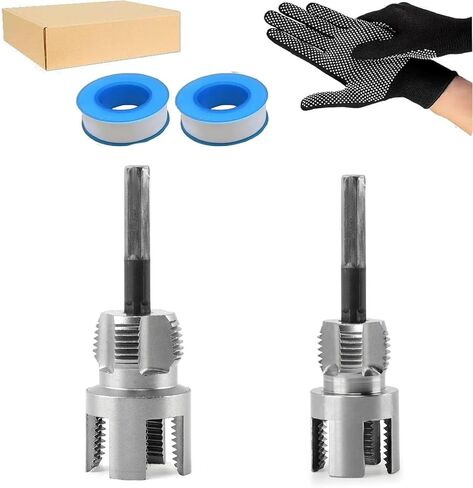 مفتاح ربط أنابيب المياه 4 في 1، فتاحة أنابيب عالمية لأنابيب PVC، مجموعة خيط أنابيب المياه العالمية 4 في 1، أداة التنصت والخيوط مقاس 1/2 بوصة 3/4 بوصة تناسب جميع الخيوط، مثقاب كهربائي متوافق مع الفتحة in Kuwait