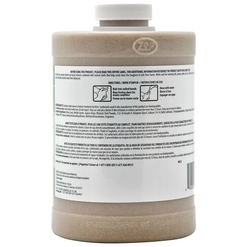 Zep Shell Shock Industrial Hand Cleaner - 32 Oz (Pack of 1) 318504 Made With Biodegradable Soy and Walnut-Based Formula For An Exceptional Clean in Saudi Arabia