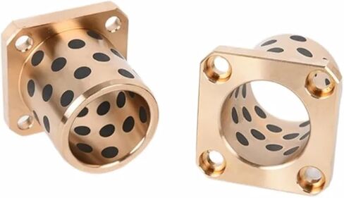 كم المحمل، 1 قطعة سلسلة ID MPTSZ8MM شفة الجرافيت النحاس كم محمل التشحيم الذاتي مقاومة التآكل جلبة خالية من الزيت in Kuwait