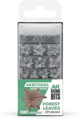 AK RESIN AKBIT0004 FOREST LEAVES - BASING BITS (35pcs) in Saudi Arabia