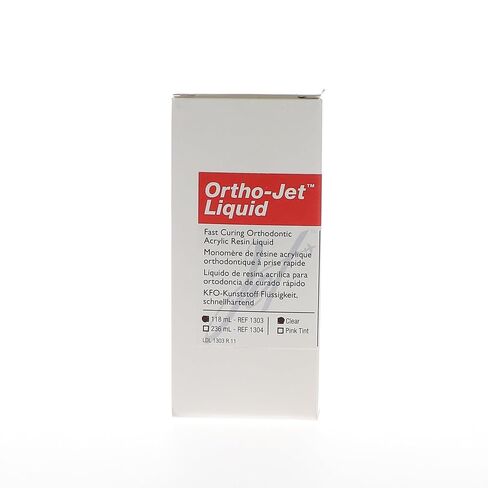 لانج دينتال 1303 سائل راتنج تقويم الأسنان Ortho-Jet شفاف 4oz in Kuwait