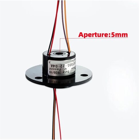 Through Hole Slip Ring 5mm4 Loop 2A Slip Ring Collector Ring Power Slip Ring Conductive Ring SRT005-22-04A in Saudi Arabia