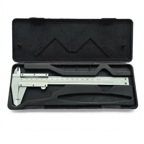 Metal Caliper Measuring Tool 150mm*0.01mm Stainless Steel Caliper Measuring Tool Calibrador Machinist Tools Micrometer Inch/MM/Fraction for DIY/Household in Saudi Arabia