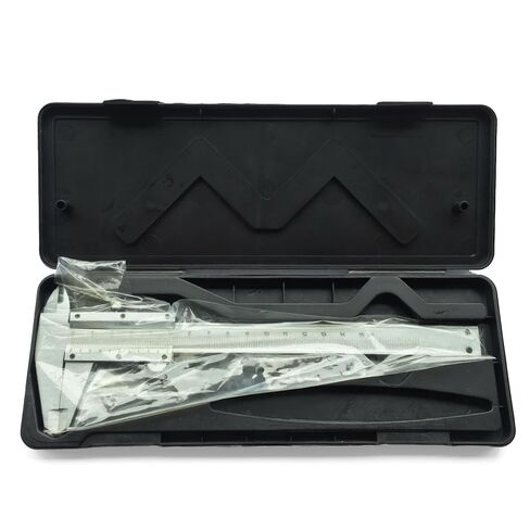 Metal Caliper Measuring Tool 150mm*0.01mm Stainless Steel Caliper Measuring Tool Calibrador Machinist Tools Micrometer Inch/MM/Fraction for DIY/Household in Saudi Arabia