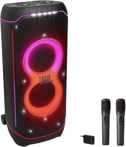 مجموعة سماعات كاريوكي JBL PARTYBOX Ultimate Party مع نظام ميكروفون لاسلكي in Saudi Arabia