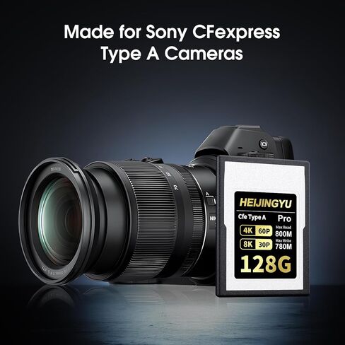 512GB CFexpress 4.0 Type A Memory Card, Up to 1750MB/s Read Speed and 1750MB/s Write Speed for 4K 120P, 8K 30P Recording for Alpha & FX Cameras in Saudi Arabia